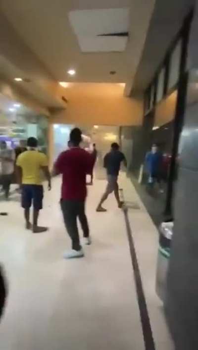 Rude customer gets bottled multiple times-India