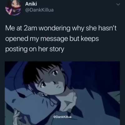 Every night😓