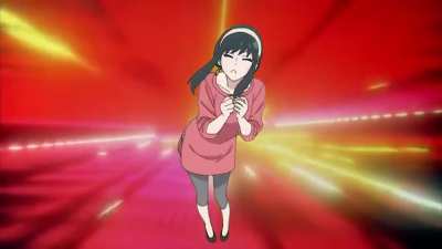 Yor’s dance with fitting music
