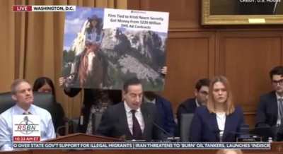 Kristi Noem budgeted 220 MILLION dollars for self-promoting photo shoots.