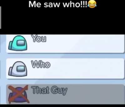 Me saw Who??!!!!