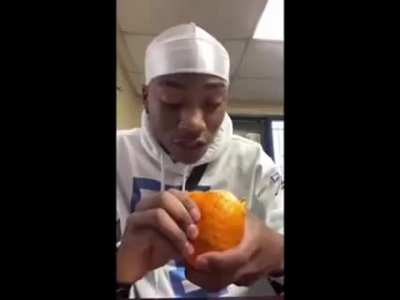 Orange.