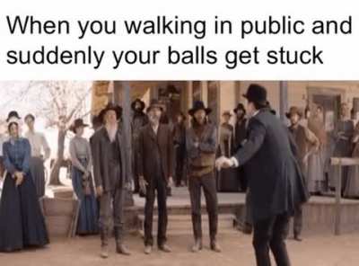 Never a good feeling at all