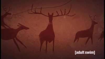 Here’s the same Dawn of man clip but with music from Pink Floyd