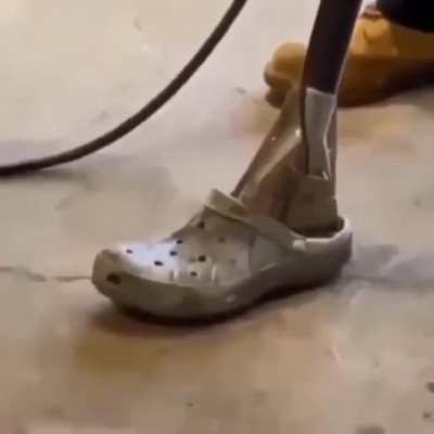 Fire croc. Destroyer of all footwear.