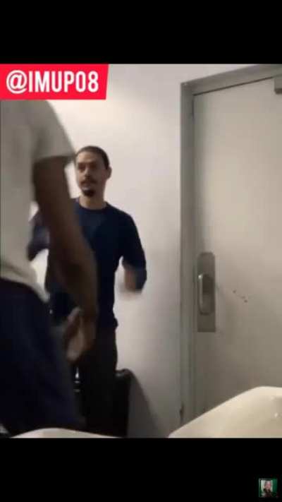 Coworkers Fight in the bathroom At Work!