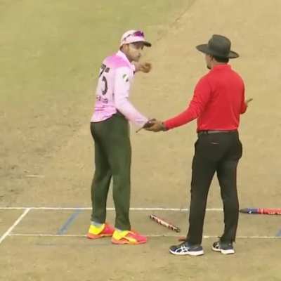 High is spirit of cricket in this one