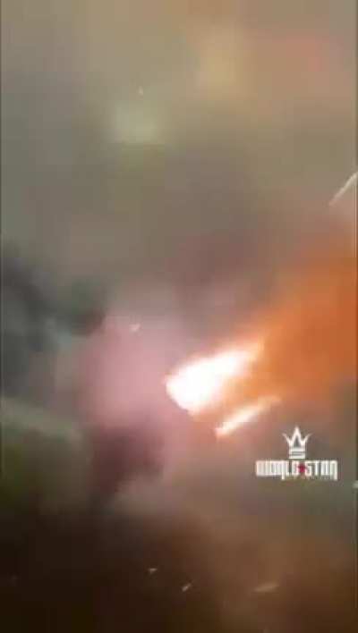 The firearmed festivizer. Minigun shoots small rockets instead of bullets. +50% rocket speed, +30% movement speed, rockets have a chance to deal splash dmg, -15% dmg, -25% ammo clip size, +40% bullet spread