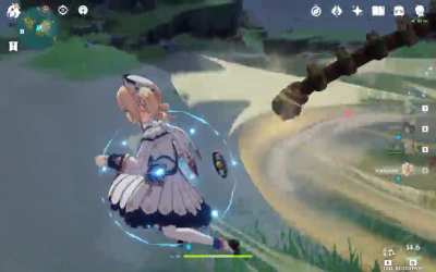 You can switch character to remove ruin guard's target lock