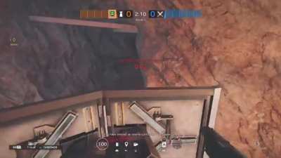 You can completely block off mud tunnel on bank with a deployable. You cant vault it from either side.