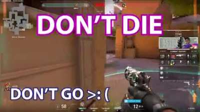 I never back down from a 1v1!