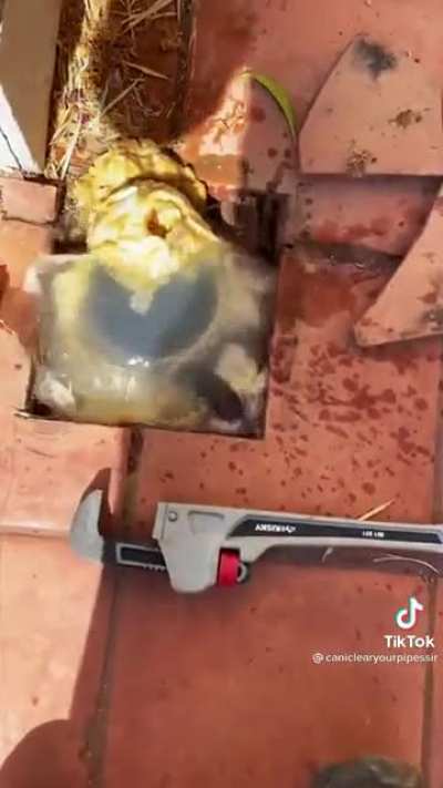 That poor wrench...