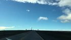 La ruta que divide Chile de Argentina.