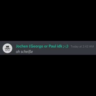 You thought It was the FBI buts it's me GESTAPO