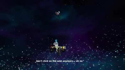 HELP, I'm stuck in orbit (repost because video didn't upload)