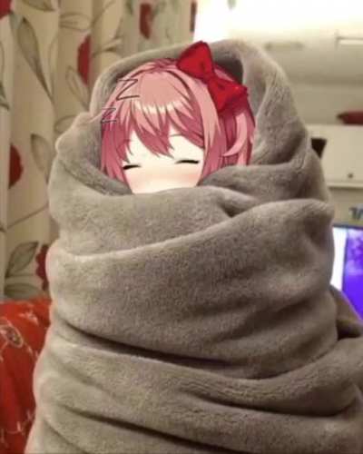 Little Sayori sleeping loop I made
