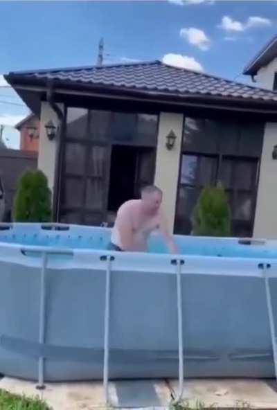 Pool time. I will not be denied.