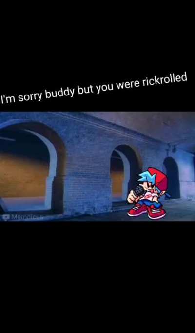 I'm sorry friend