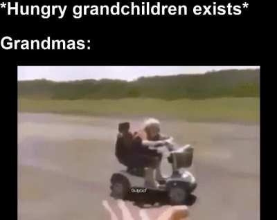 That has to be the greatest grandma I've ever seen