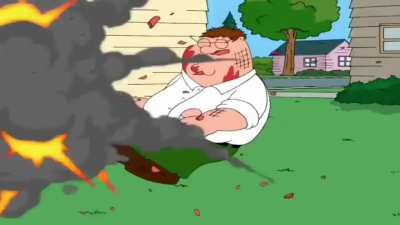 He blew up.