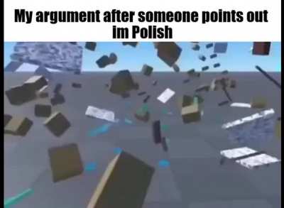 Oh no! My argument.