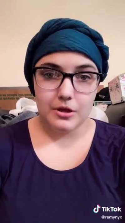 The woman was too stunned to speak (follow up to my last post)