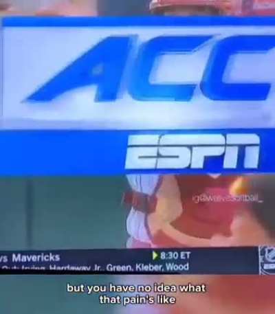The commentator : 