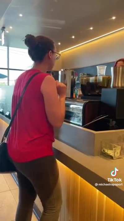 Ma'am, this is a Starbucks.