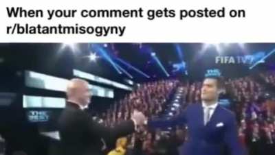 It seems the modern definition of ‘misogyny’ is acknowledging the differences between Men and Women. That’s not ‘miso<wbr>gyny’<wbr>, it’s ‘biology’.