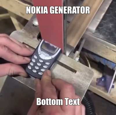 NOKIA GENERATOR 😲😲