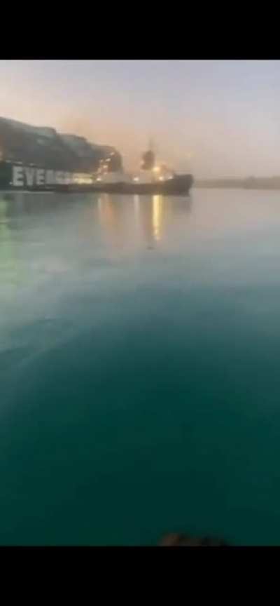 Suez canal is free!!🙌