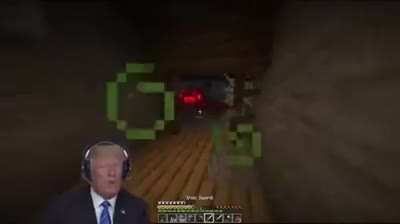 Political figures playing Minecraft together