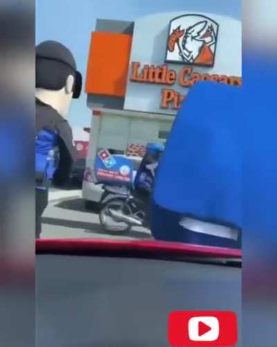 A gangue dominos está dominado o território da gangue little caesar