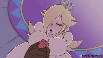Rosalina getting a load on her face (ilus<wbr>trets<wbr>spoks<wbr>)