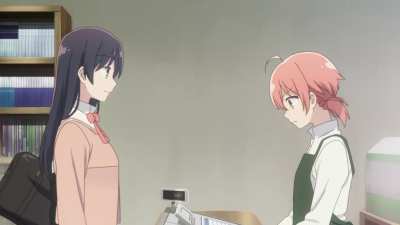 When You Buy a Yuri Manga at the Bookstore (Bloom into You)