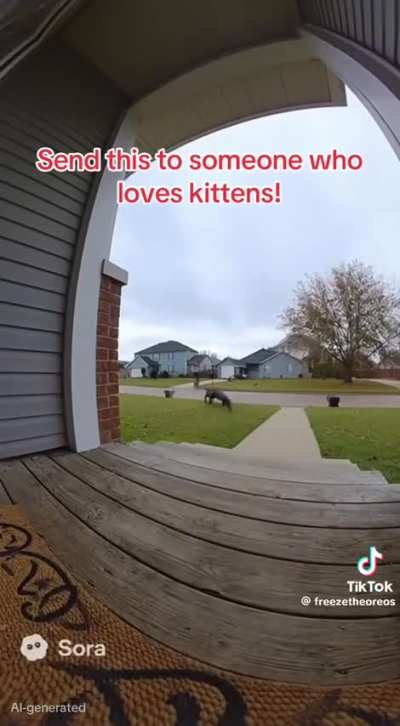 Here kitty kitty...