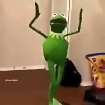Sapo dançando fds