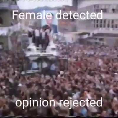 female detected
