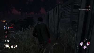 Playing dead by daylight with the gf