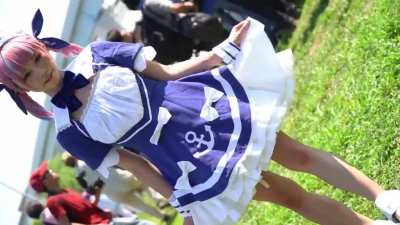 Amazing Aqua cosplay by kitaro_cos, song by heiakim (short trailer with sound, Full video plus credits in the comments)