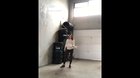 stunt woman showing of mad skills