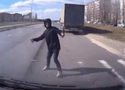 Driver hits pedestrian on a cross walk..