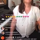 Alguém que ensine a Carminho a desligar os lives