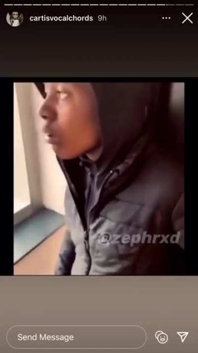 A nigga really turned this into a anime scene😭wtf