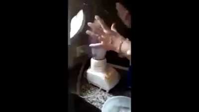 How not to use a blender