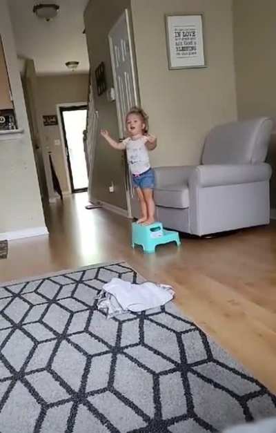 She deserved it.