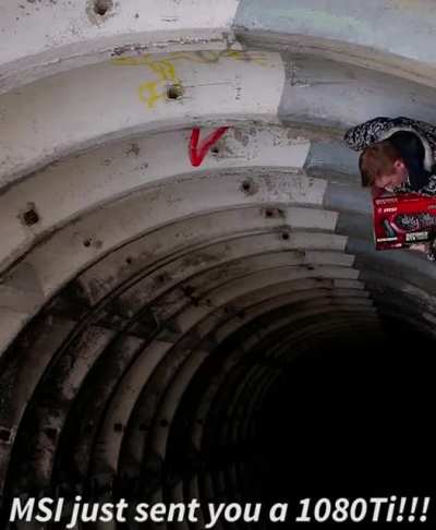 A man stuck in a missile silo