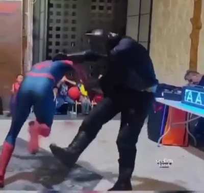 Why did man lose? Is he weak?