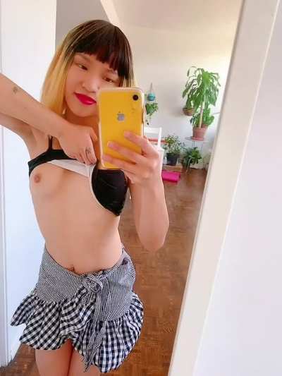 [oc] Curious, honestly how many ppl find small titty reveals sexy?