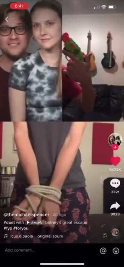 Whoever did this, deserves nomination for best TikTok creativity in a pandemic
